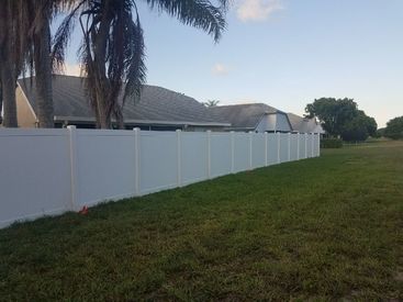 PVC Fencing in West Palm